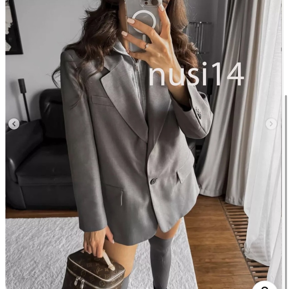 The famous Zara hoodie blazer